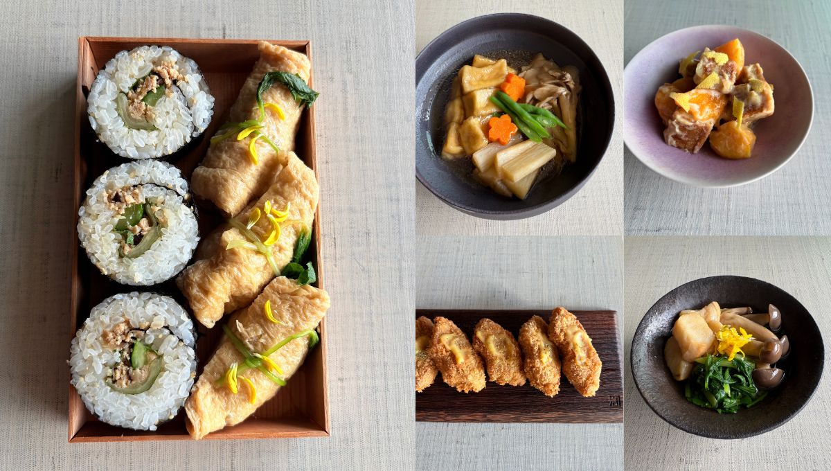食堂いちじく・尾崎史江さんに教わる精進料理～麩、高野豆腐と秋野菜の組み合わせ～