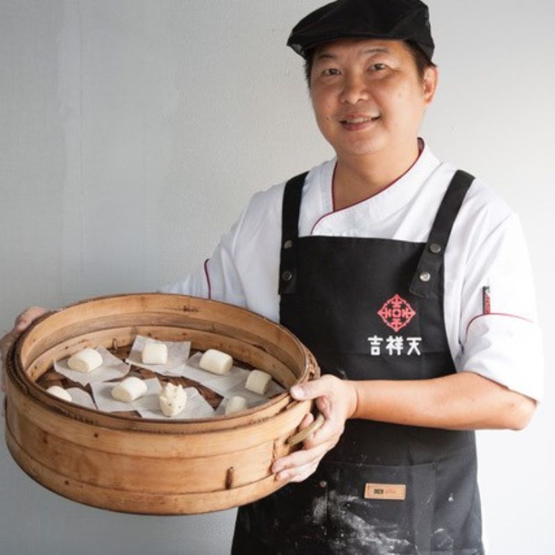 「街角饅頭店 吉祥天」邱さんの粉食教室～高菜ねぎ肉まんと椎茸麺線～