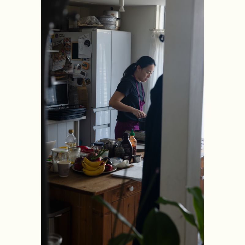 オオイワサチさんの魅惑のニューヨークフード「キャロットケーキとクラムチャウダー」