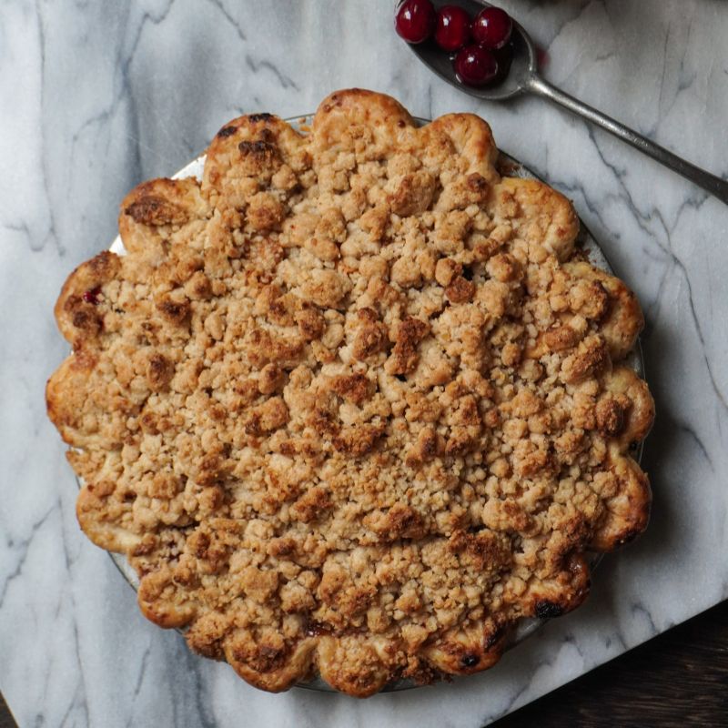 中村紫乃さんに教わるアメリカ菓子　「 Apple Cramberry Pie ～アップル・ クランベリーパイ～」
