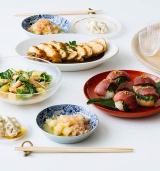 長谷川あかりさんの料理教室「華やかネオおせち5品」