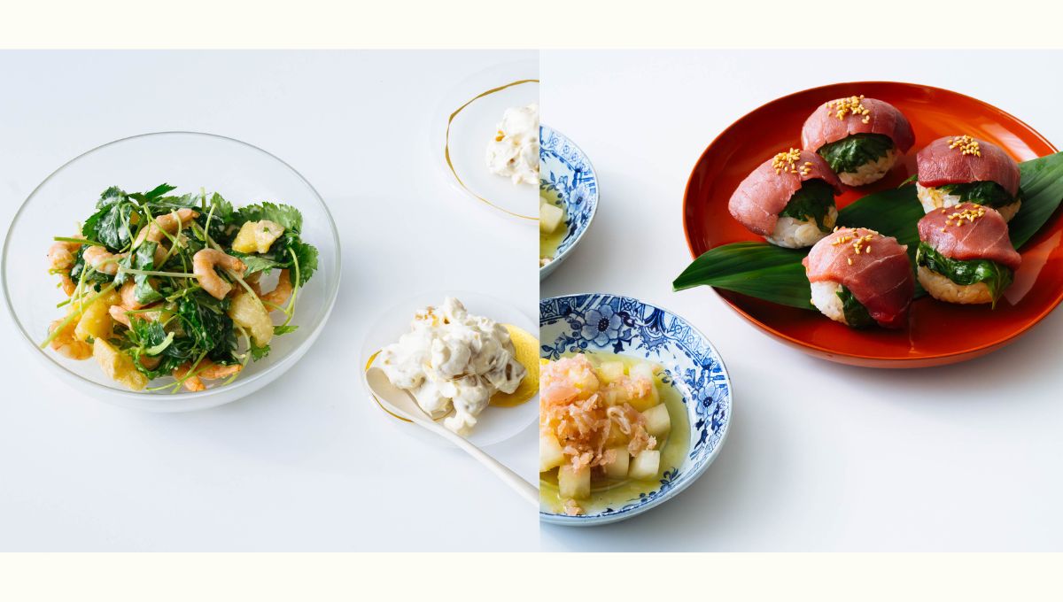 長谷川あかりさんの料理教室「華やかネオおせち5品」