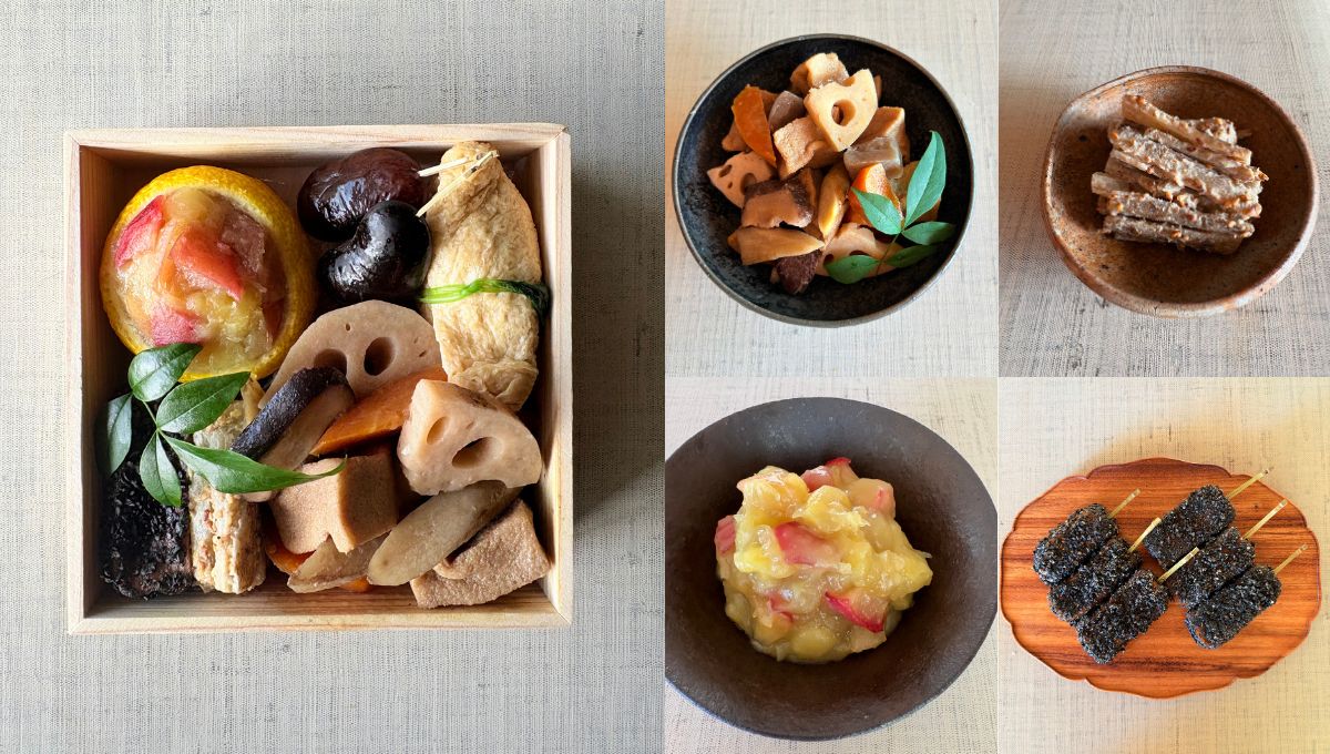 食堂いちじく・尾崎史江さんの精進おせち