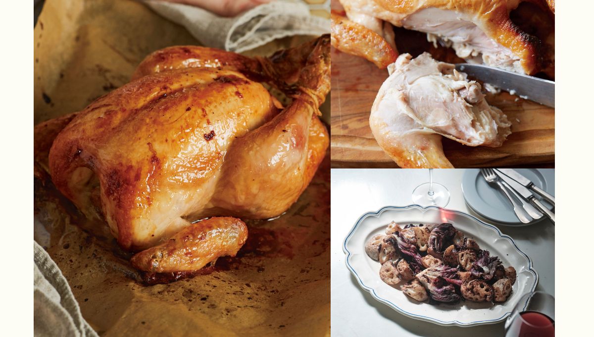 【特別講座】上田淳子さんの季節の仕込み会「丸鶏のローストチキン丸ごと持ち帰り」オレンジページCOOKING Premium発売記念