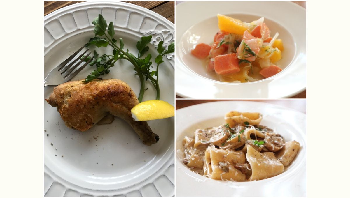 イタリア料理研究家・KEITAさんによるライブキッチン「クリスマスディナーのフルコース」＆焼き菓子のお土産つき♪