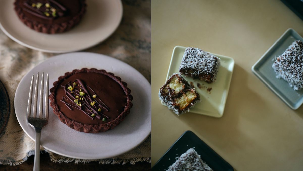 今井ようこさんのナチュラルスイーツ～チョコレートタルトとラミントン～