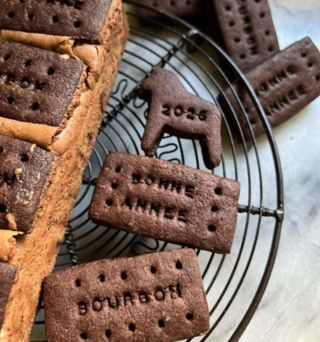 青山翠さんと英国で人気のティービスケット「バーボンクリームビスケット＆ブラウニー」レッスン