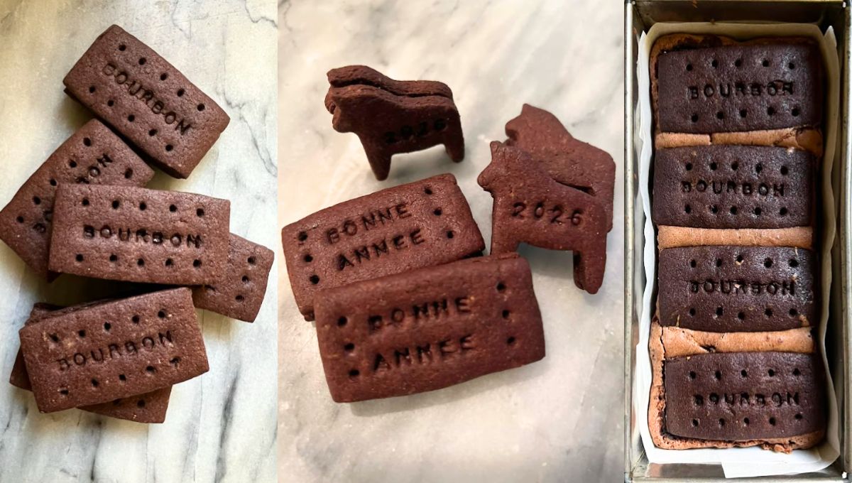 青山翠さんと英国で人気のティービスケット「バーボンクリームビスケット＆ブラウニー」レッスン