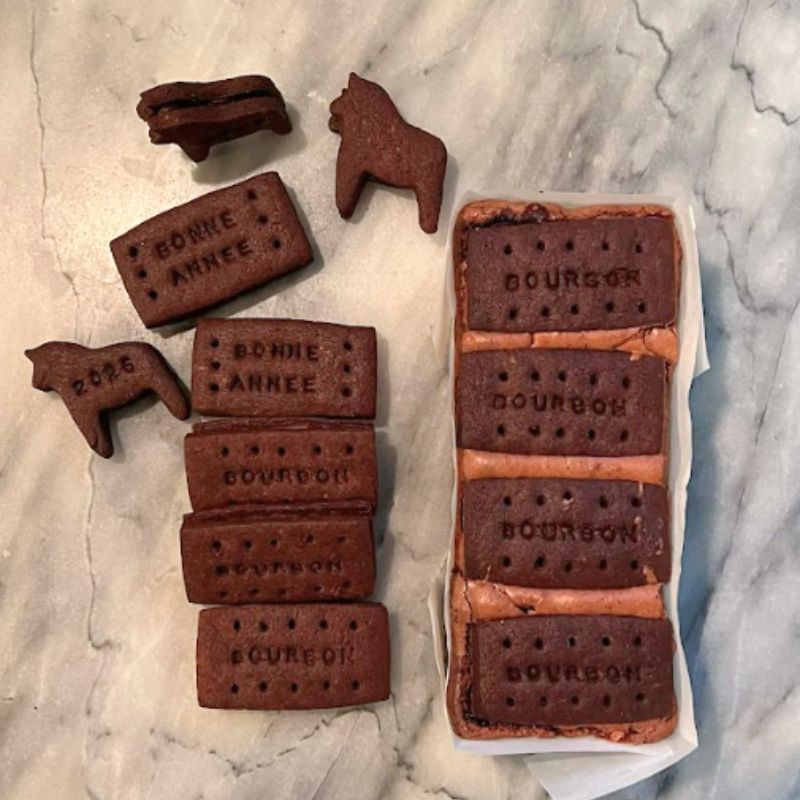 青山翠さんと英国で人気のティービスケット「バーボンクリームビスケット＆ブラウニー」レッスン