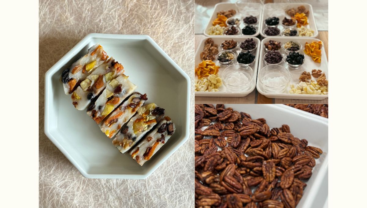 正木炫朱さんに習う韓国伝統菓子～栄養餅とくるみジョンガ