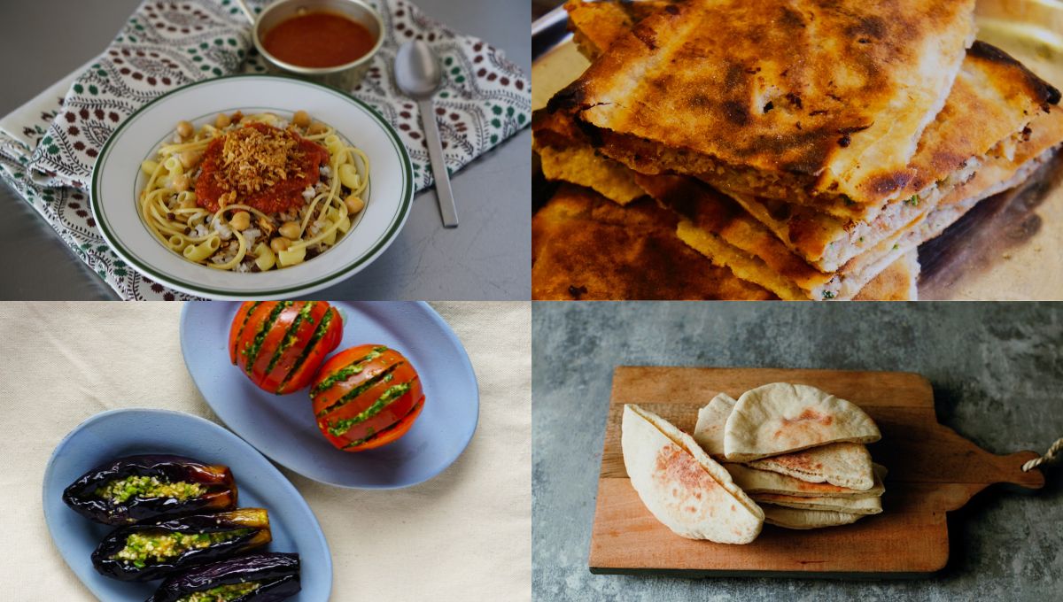 小松あきさんのエジプト食堂レッスン「コシャリとエジプトのビーフパイ」