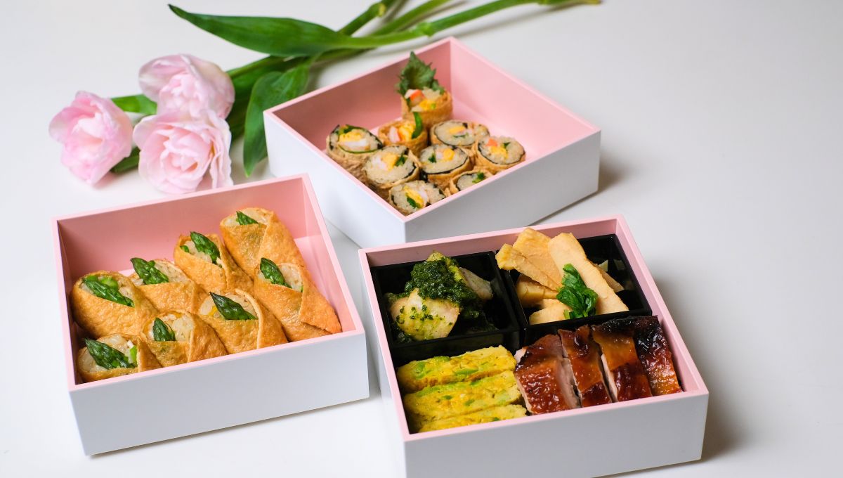 『海月』毛利奈津美さんの「畑のおばんざい」 春のお弁当編～かわいい三段重のお土産つき♪～