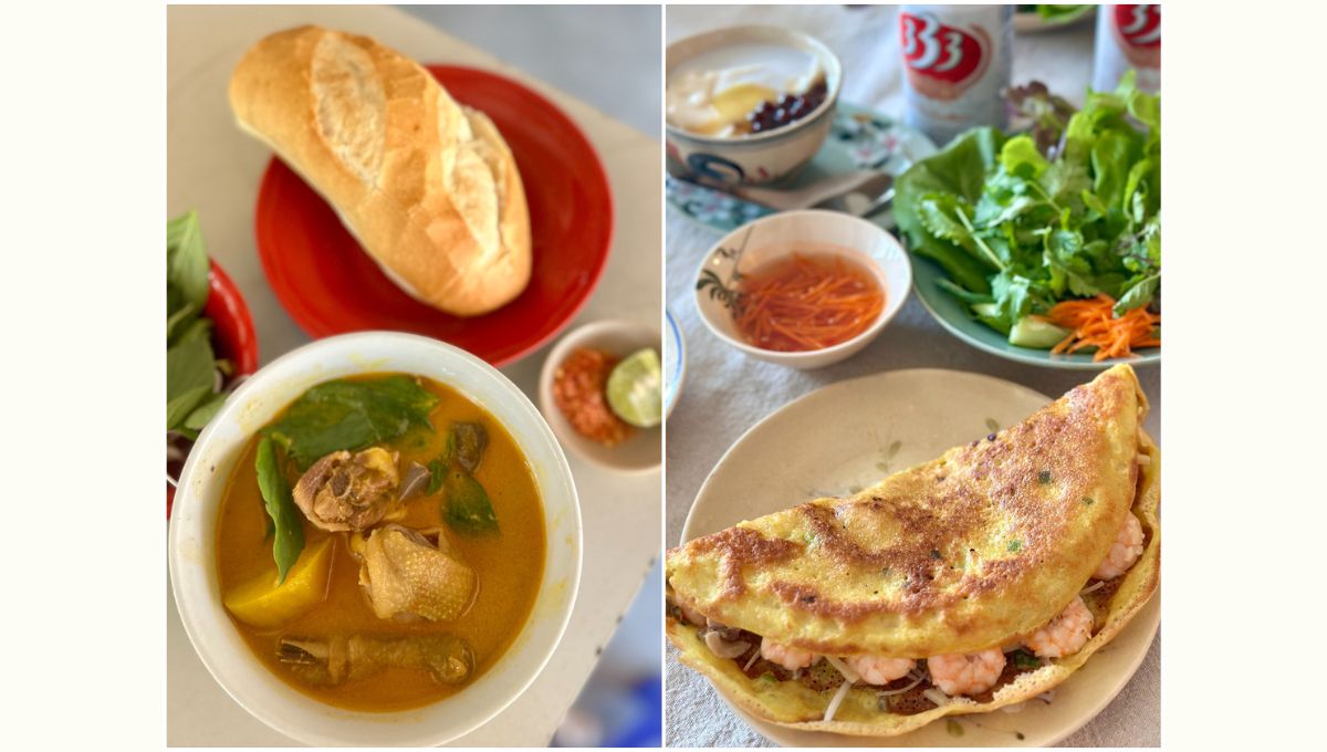 ベトナム料理研究家・ニアさんに教わる本場の味 「ベトナム風チキンカレー＆バインミー」と「バインセオ」