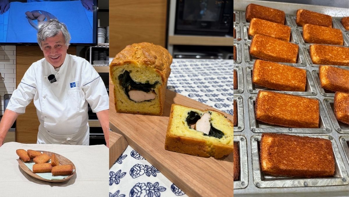 ジャンポール・チェボーさんに教わるフランス菓子～フィナンシェ＆ケーク・サレ～