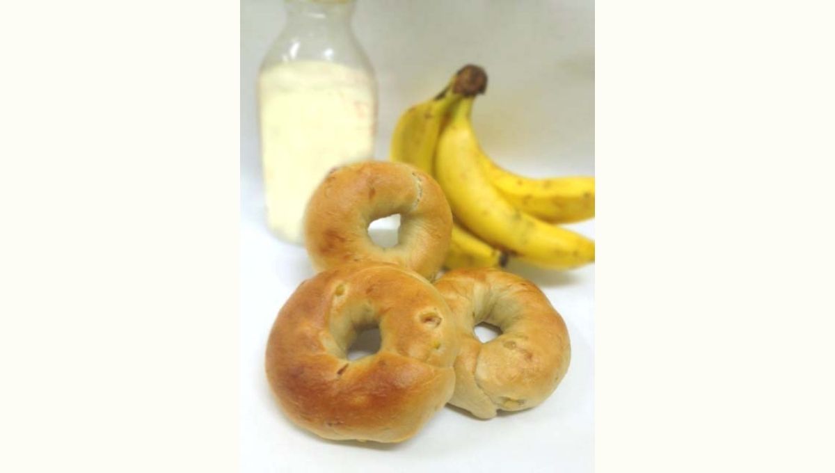 『HIGU BAGEL ＆ CAFE』樋口さんに教わる「豆乳バナナベーグル」を作って、お持ち帰り♪