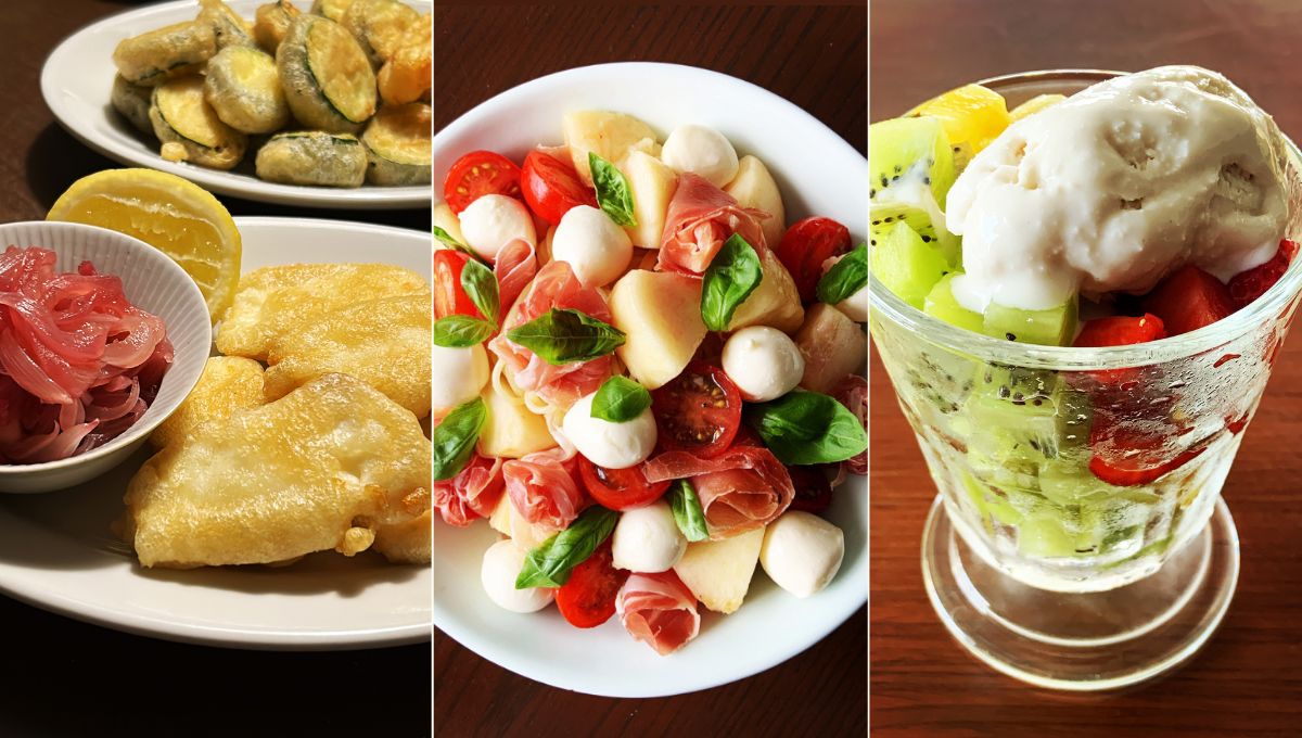 arikoさんの夏のイタリアン! ～桃と生ハムの冷製パスタがメインのごちそうテーブル～