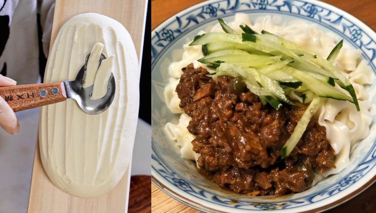 「街角饅頭店 吉祥天」邱さんの粉食教室～刀削麺にチャレンジ！～