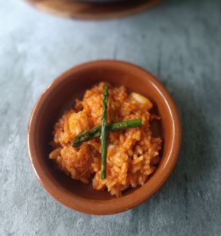 ガルシアみゆきさんと楽しむ地中海をめぐる世界の料理～えびとアスパラガスのメロソ～