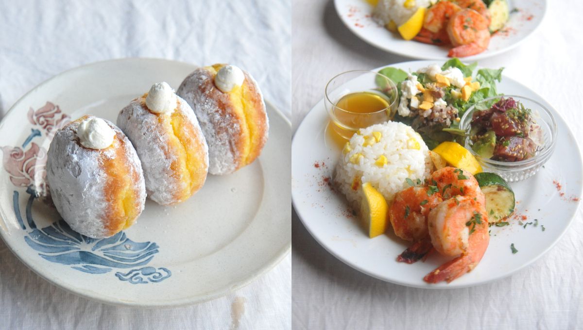 『くにたちの食卓 いづい』いづいさちこさんの出張レッスン♪　作ってお持ち帰り生ドーナッツ＆ハワイアンプレート