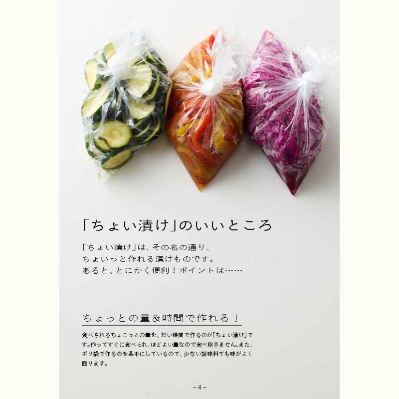 ちょっとの量＆時間、漬けるだけ♪　小林まさみさんのちょい漬け＆スープカレーの会～お持ち帰りつき～